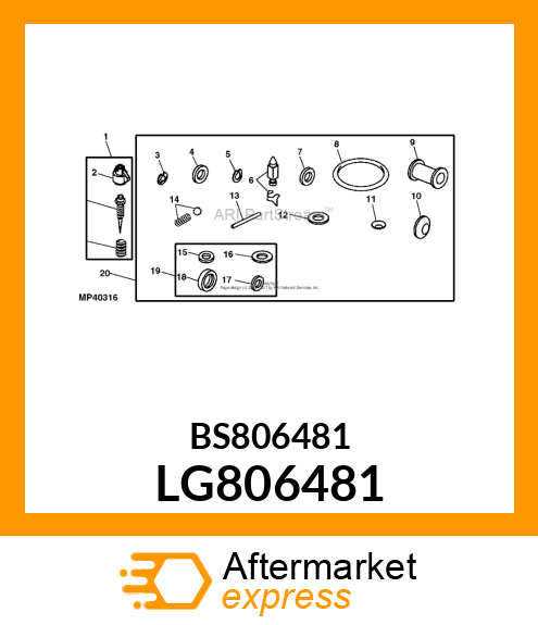 GASKET, FLOAT BOWL LG806481