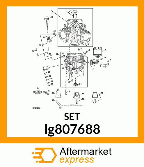 GASKET, BREATHER lg807688