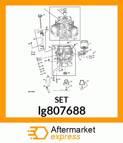 GASKET, BREATHER lg807688