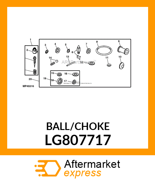 CARBURETOR KIT LG807717