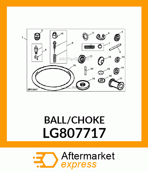 CARBURETOR KIT LG807717