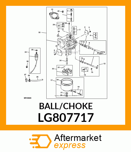 CARBURETOR KIT LG807717