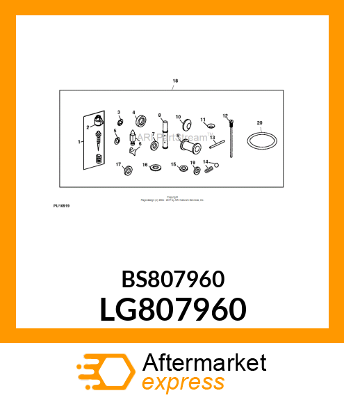 NOZZLE, CARBURETOR LG807960