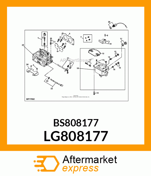 CREW, IDLE SPEED LG808177