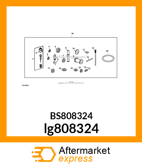 CARBURETOR KIT lg808324