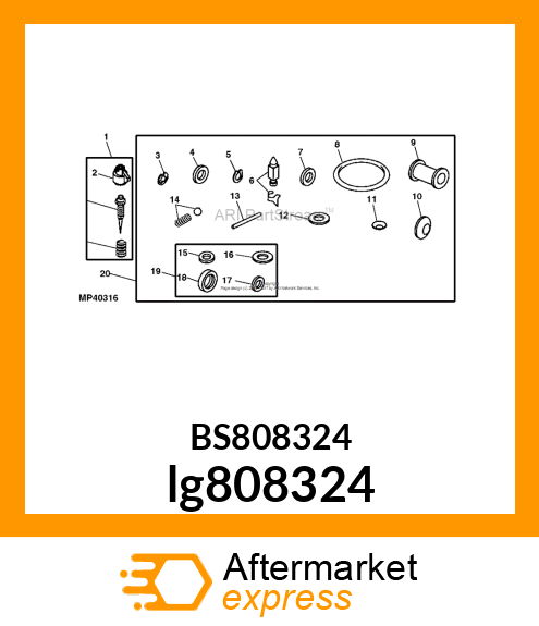 CARBURETOR KIT lg808324