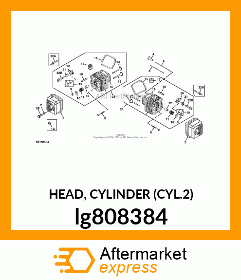 HEAD, CYLINDER (CYL.2) lg808384