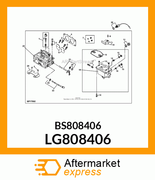 Jet Kit LG808406