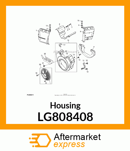 Housing LG808408