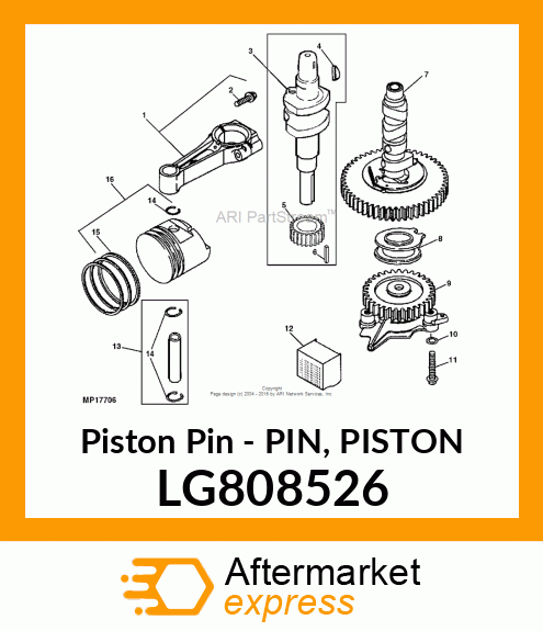 Piston Pin LG808526