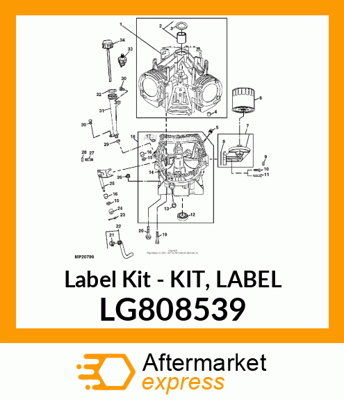 Label Kit LG808539