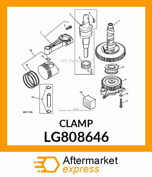 Connecting Rod LG808646