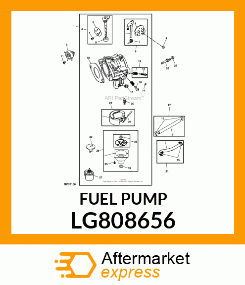 PUMP, FUEL LG808656