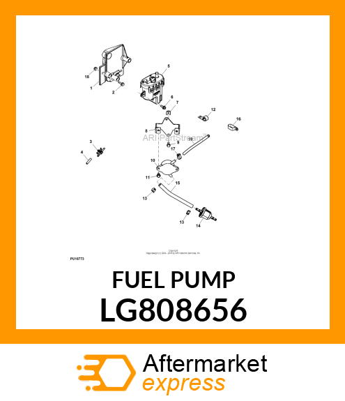 PUMP, FUEL LG808656