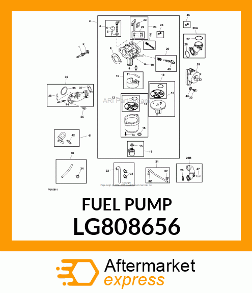 PUMP, FUEL LG808656