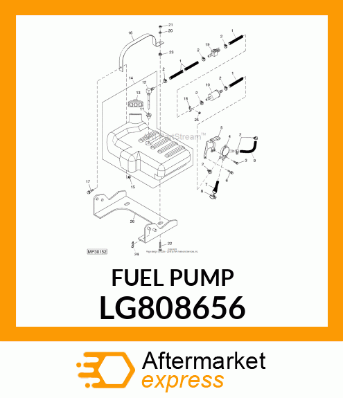 PUMP, FUEL LG808656