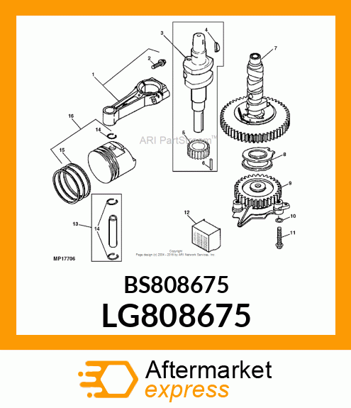 Crankshaft LG808675