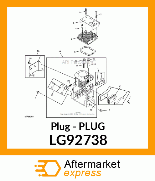 Plug - PLUG LG92738