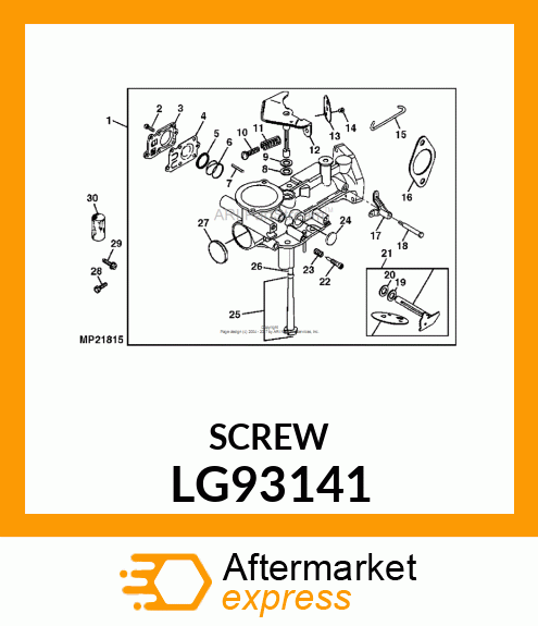 CARBURETOR LG93141