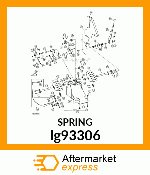 COTTER PIN, PIN, SPRING LOCKING lg93306