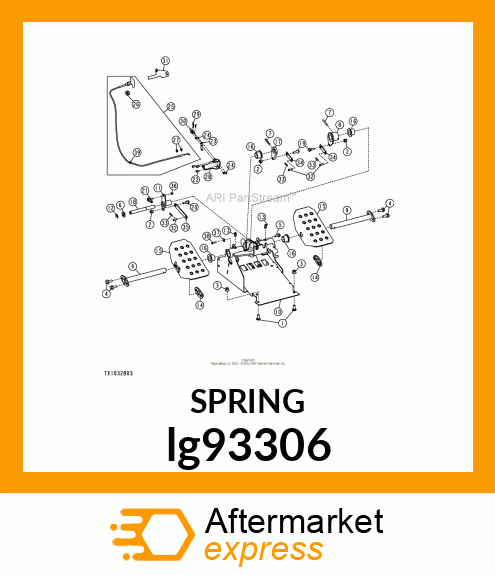 COTTER PIN, PIN, SPRING LOCKING lg93306