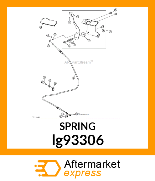 COTTER PIN, PIN, SPRING LOCKING lg93306