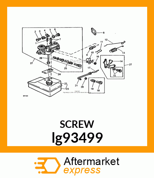 CARBURETOR lg93499