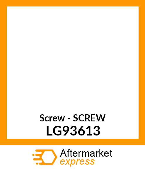 Screw - SCREW LG93613