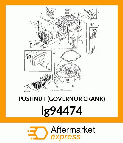 PUSHNUT (GOVERNOR CRANK) lg94474