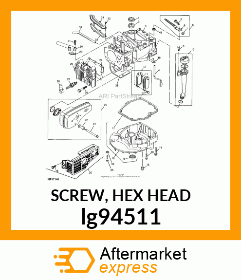 SCREW, HEX HEAD lg94511