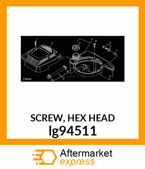 SCREW, HEX HEAD lg94511