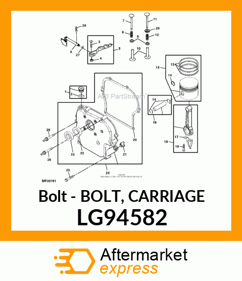 Bolt LG94582