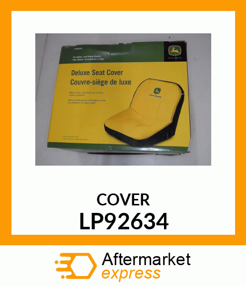 DELUXE SEAT COVER (L) GATOR/RLE LP92634
