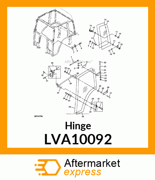 Hinge LVA10092