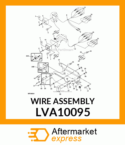 WIRE ASSEMBLY LVA10095