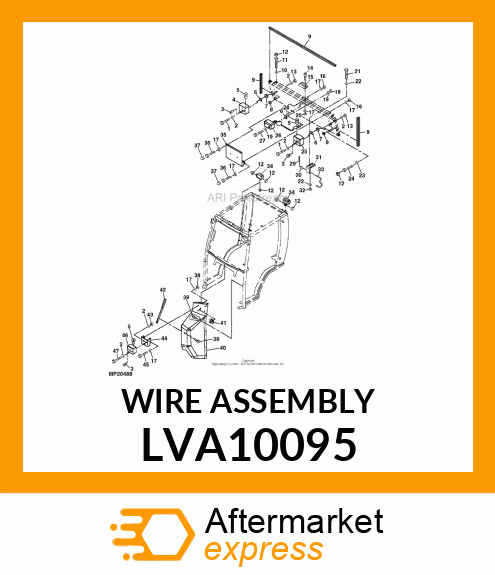 WIRE ASSEMBLY LVA10095