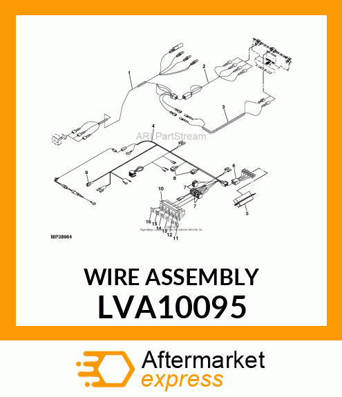 WIRE ASSEMBLY LVA10095