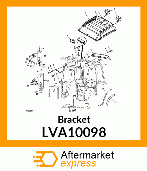 Bracket LVA10098