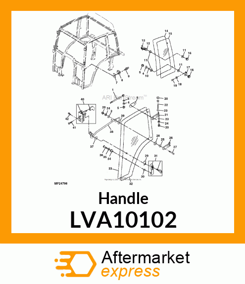 Handle LVA10102