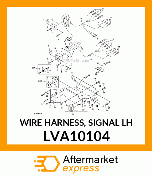 Turn Signal Wiring Harness LVA10104