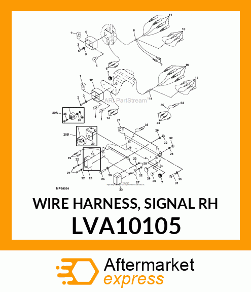 Turn Signal Wiring Harness LVA10105