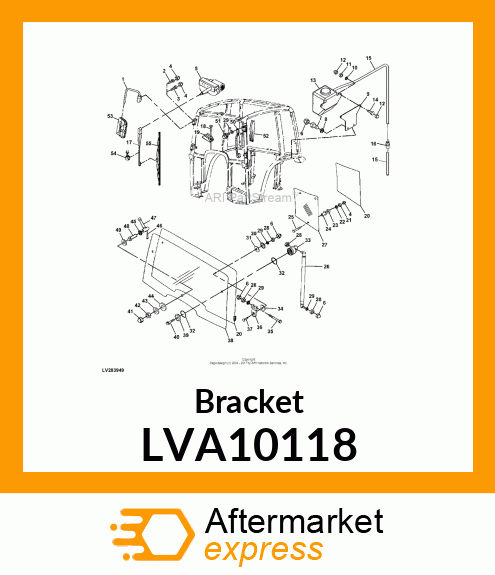 Bracket LVA10118