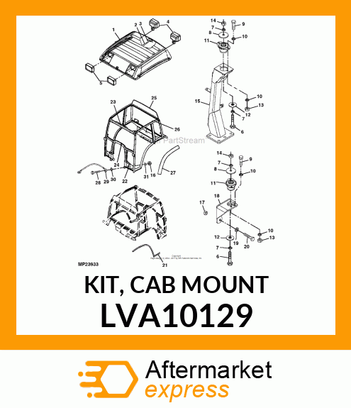 Mounting Parts LVA10129