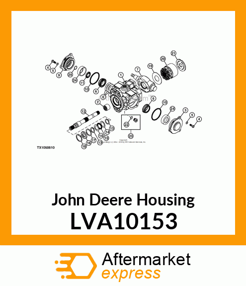 HOUSING, PUMP 70360 LVA10153