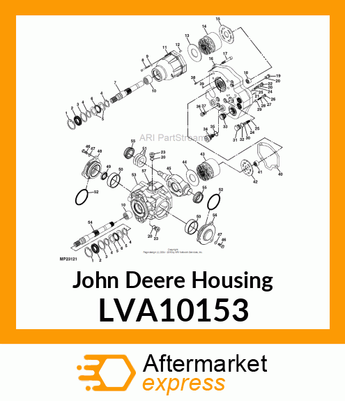 HOUSING, PUMP 70360 LVA10153