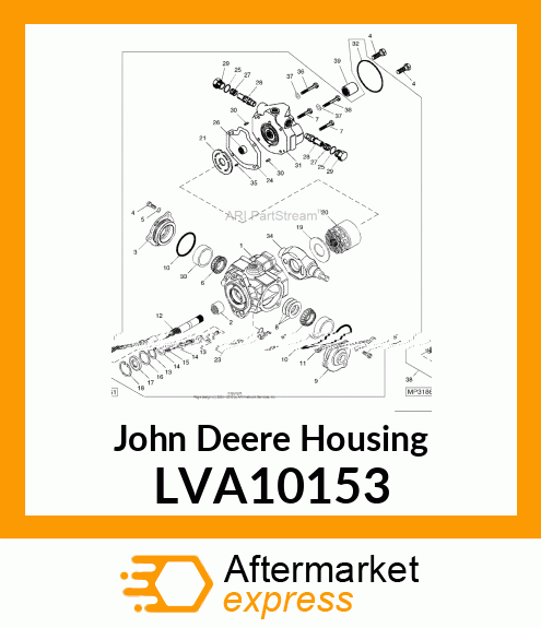 HOUSING, PUMP 70360 LVA10153