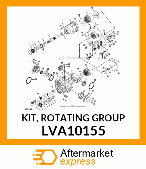 KIT, ROTATING GROUP LVA10155