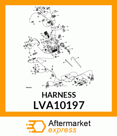 HARNESS, WIRING LVA10197