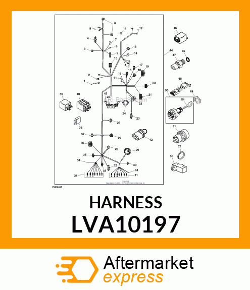 HARNESS, WIRING LVA10197