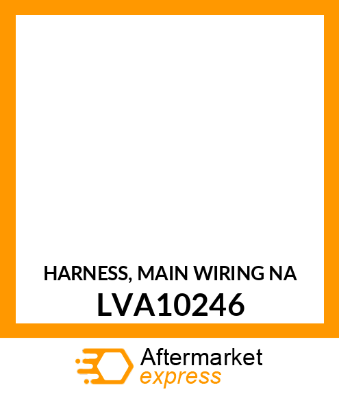 HARNESS, MAIN WIRING (NA) LVA10246